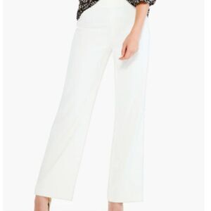 Nic+Zoe Pull-On Cream Wide Leg Pants Size 18